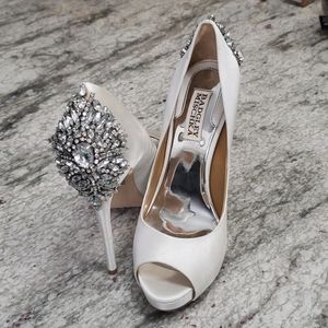 Badgley Mischka wedding shoes